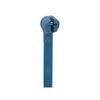 Kabelbinder metaaldetecteerbaar kunststof blauw 186x4.7mm